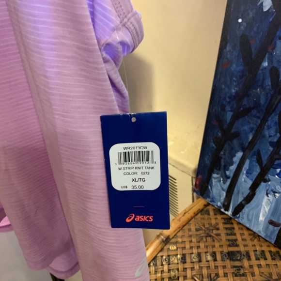 Asics  Lilac  Striped Razorback - Picture 3 of 4